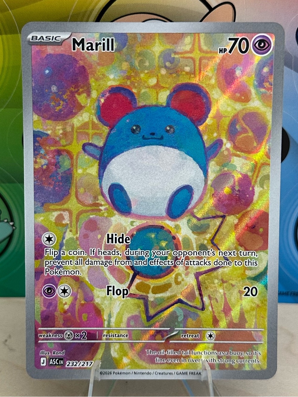 Pokémon TCG Marill - 232/217 - ME: Ascended Heroes (ASC) Mint/NM